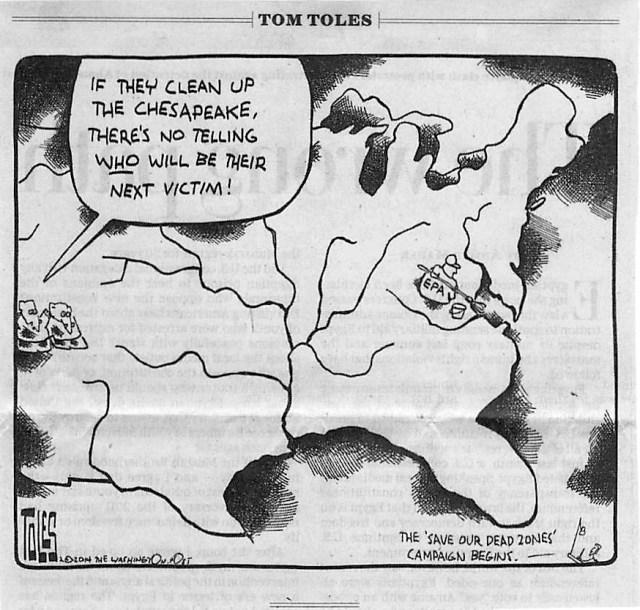 Don't Let Them Clean Up the Chesapeake . . . . .